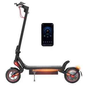 【TrailMax】Electric Scooter, 28/38 MPH Top Speed E Scooter & 40/43/50 Miles Long Range, 10/11/12" Offroad Pneumatic Tire Scooter for Adults with Turn Signals, Double Braking Systems, APP