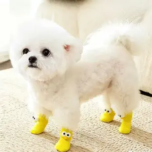 New Pet Accessories, Seasonal Dog Socks, Cute Big Eye Cartoon Knit Cat Socks, Adorable Pet Clothing, Perfect for All Seasons
