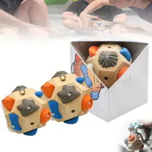 Portable Rock Climbing Trainer with Realistic Rock Texture - Finger Strength Training Device for Grip & Core Strength, Anti-Slip Suitable for Climbing Gym,, Outdoor - Ideal for Rock Climbers (Gift for Gym)