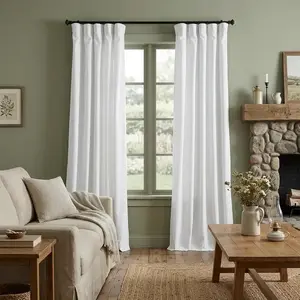 Half Price Drapes Heritage Plush Velvet Room Darkening Curtain