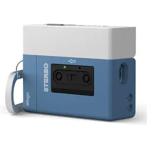 elago Cassette Tape Player Case Compatible with AirPods Pro 3 (Blue)