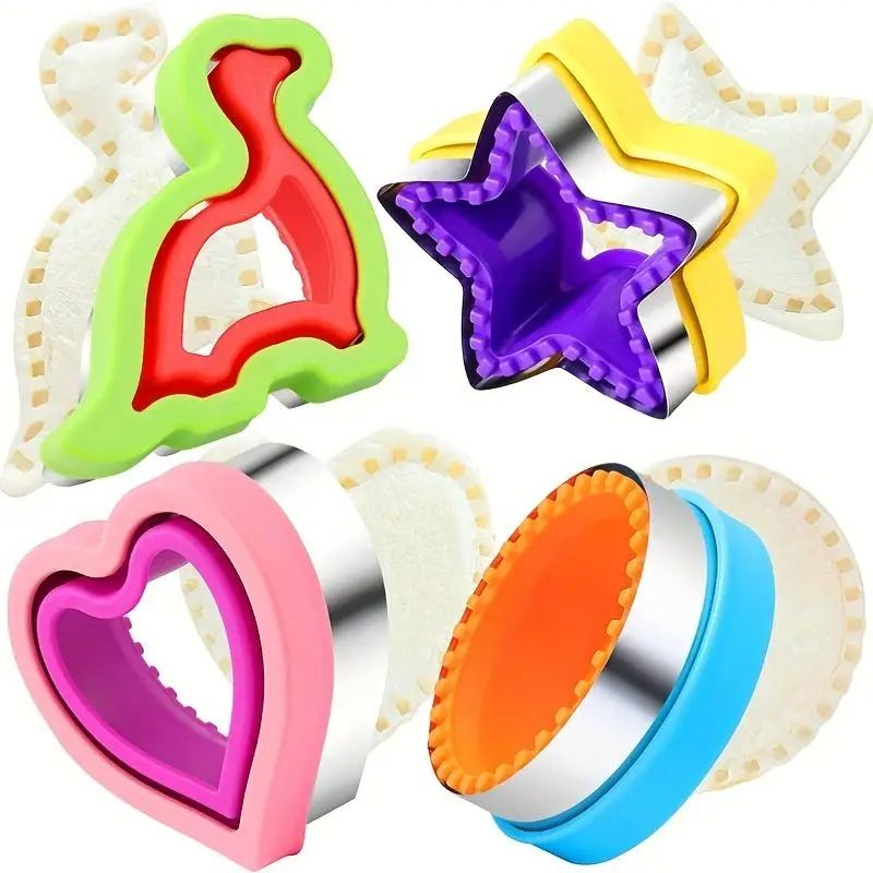 Sandwich Mold, 4pcs/set Stainless Steel Sandwich Cutter, Sandwich Maker for Kitchen