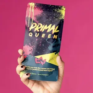 3 packs Primal Queen Daily Wellness Supplement for Women - Grass-Fed, Natural Energy Support