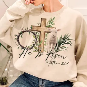 He Is Risen DTF Transfer - THIS IS NOT A SHIRT