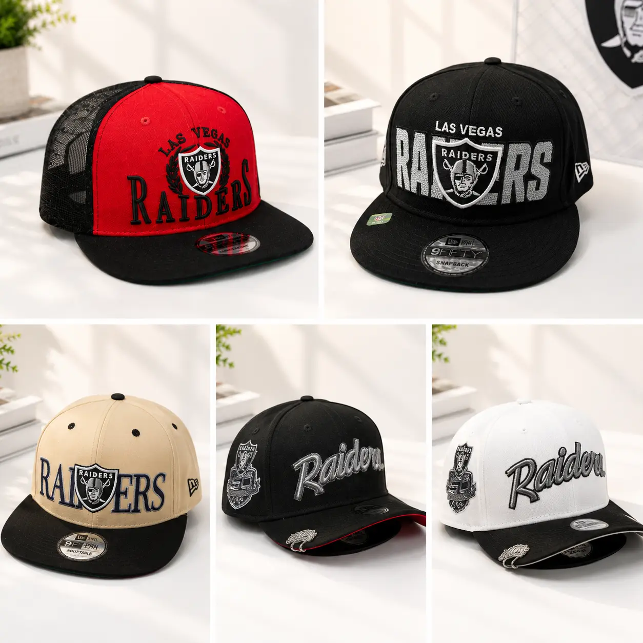 Las Vegas Raiders Baseball Cap for Men Women – Embroidered Football Team Logo Hat, Adjustable Curved Brim Cap, Unisex Sports Streetwear, NFL Fan Gear, Game Day Outdoor Hat