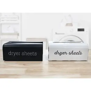 Enamelware Vertical Dryer Sheet Dispenser