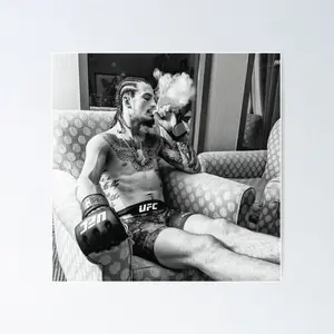 Suga Sean O'Malley Smoke - UFC, The Suga Show POSTER UNFRAMED