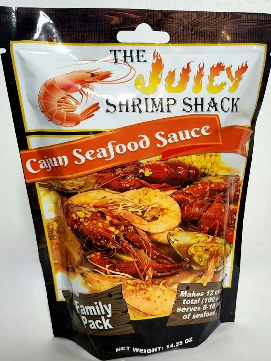 Juicy Shrimp Shack Cajun Seafood sauce, Cajun Dipping Sauce, Cajun Seasoning Sauce Mix, seafood boilundefined