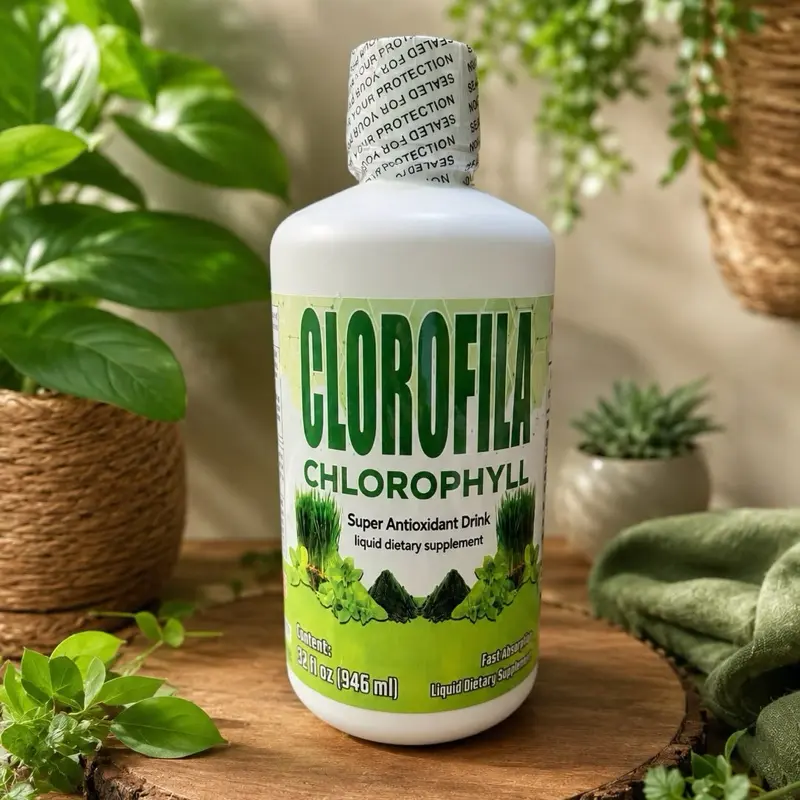 Natural Chlorophyll Herbal Supplement, Premium Health & Nutrition Wellness Support