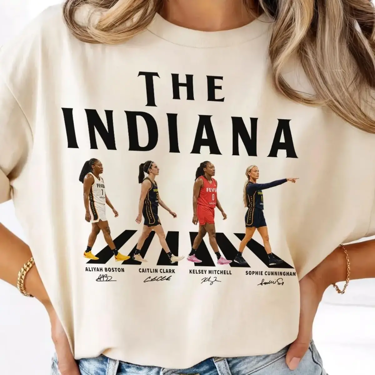 Youth & Adult Sophie Cunningham 8 Women Basketball Vintage T Shirt