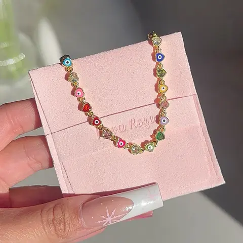 Heart Eyes Bracelet for Women | Dainty Heart Motif Jewelry | Perfect Gift for Her
