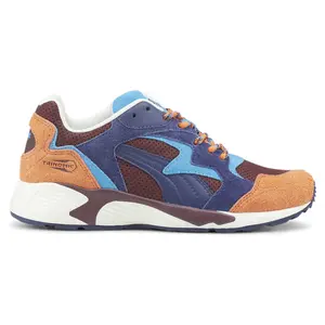 PUMA Womens Prevail X June Ambrose Lace Up Sneakers Shoes Casual - Blue, Brown, Orange