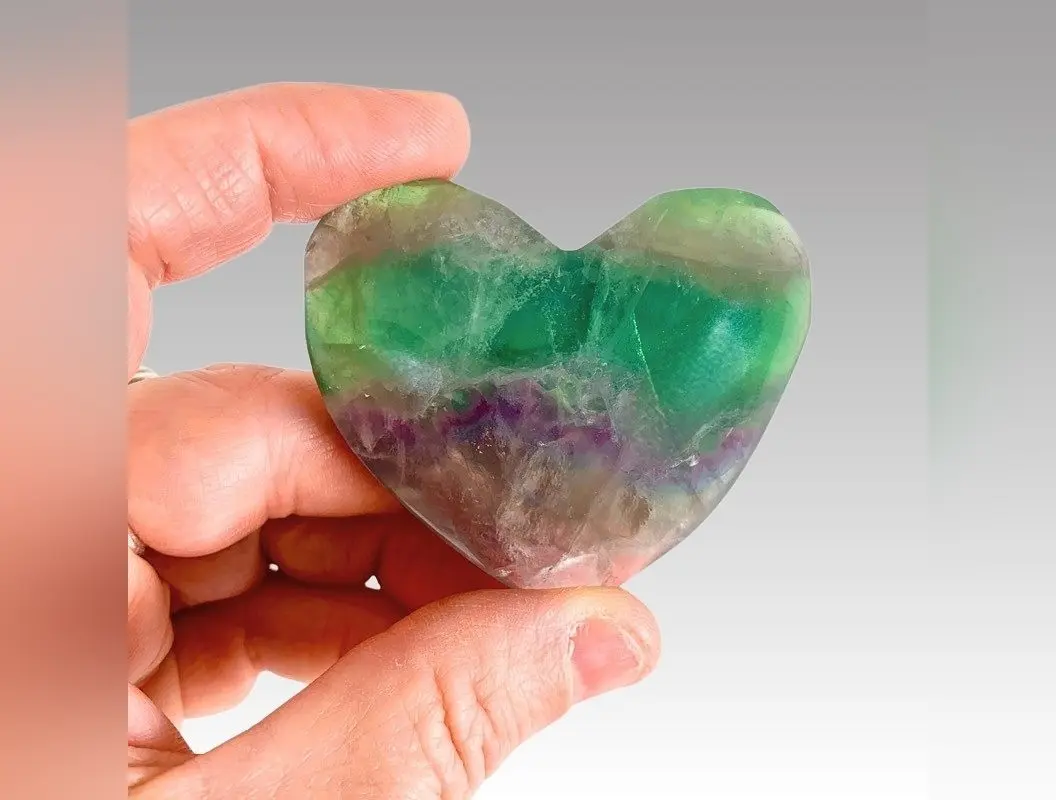 Fluorite Hearts          