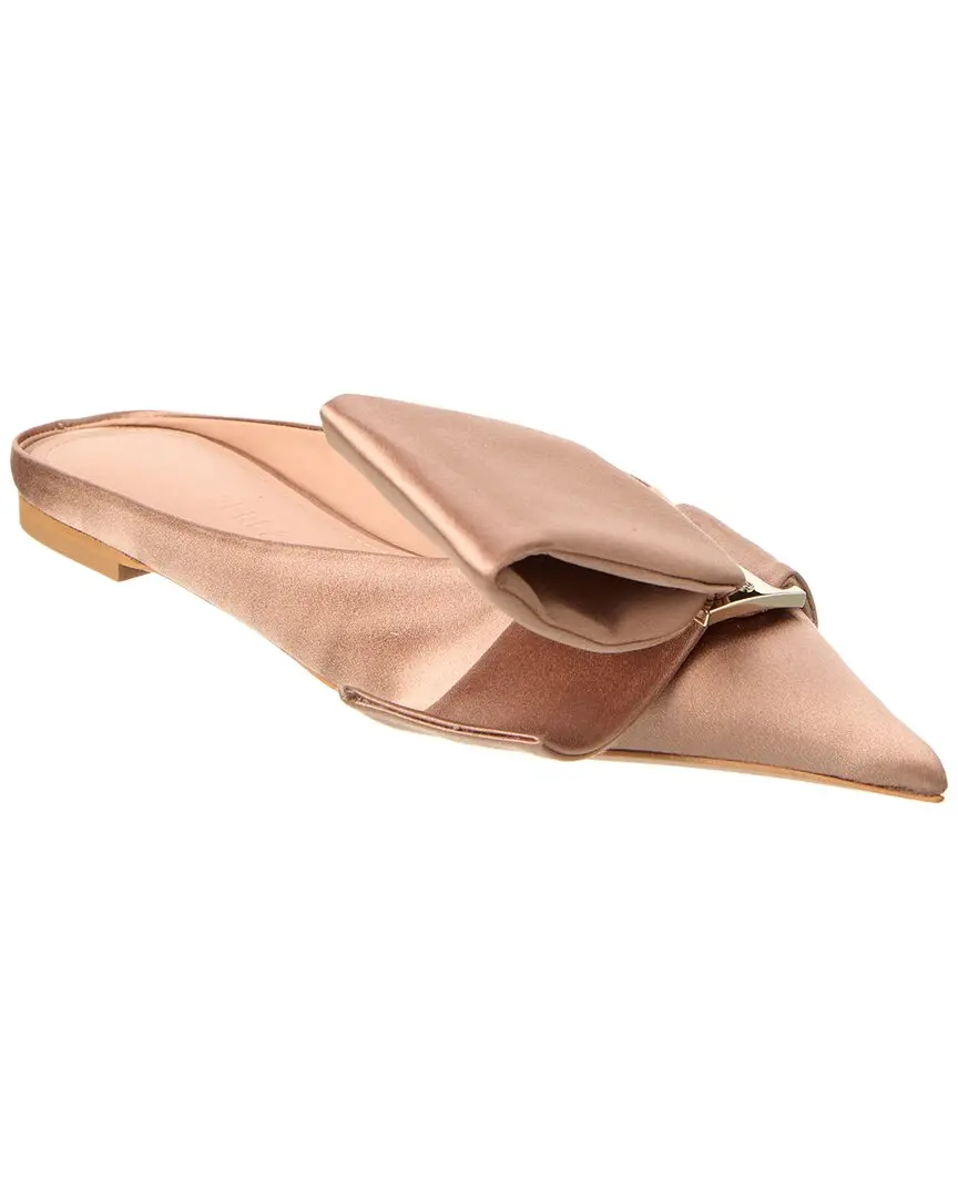 Ferragamo Emii T Satin Flat