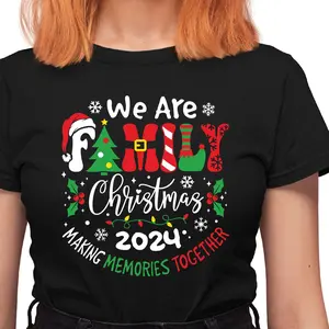 We are Family Christmas 2024 SVG Shirt | Christmas Pajama Shirt