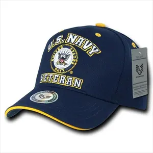 212 MAIN Rapid Dominance Veterans Baseball Cap, Navy, Acrylic, U.S. Navy Print, Unisex Fit, Veteran Look, Adjustable Strap