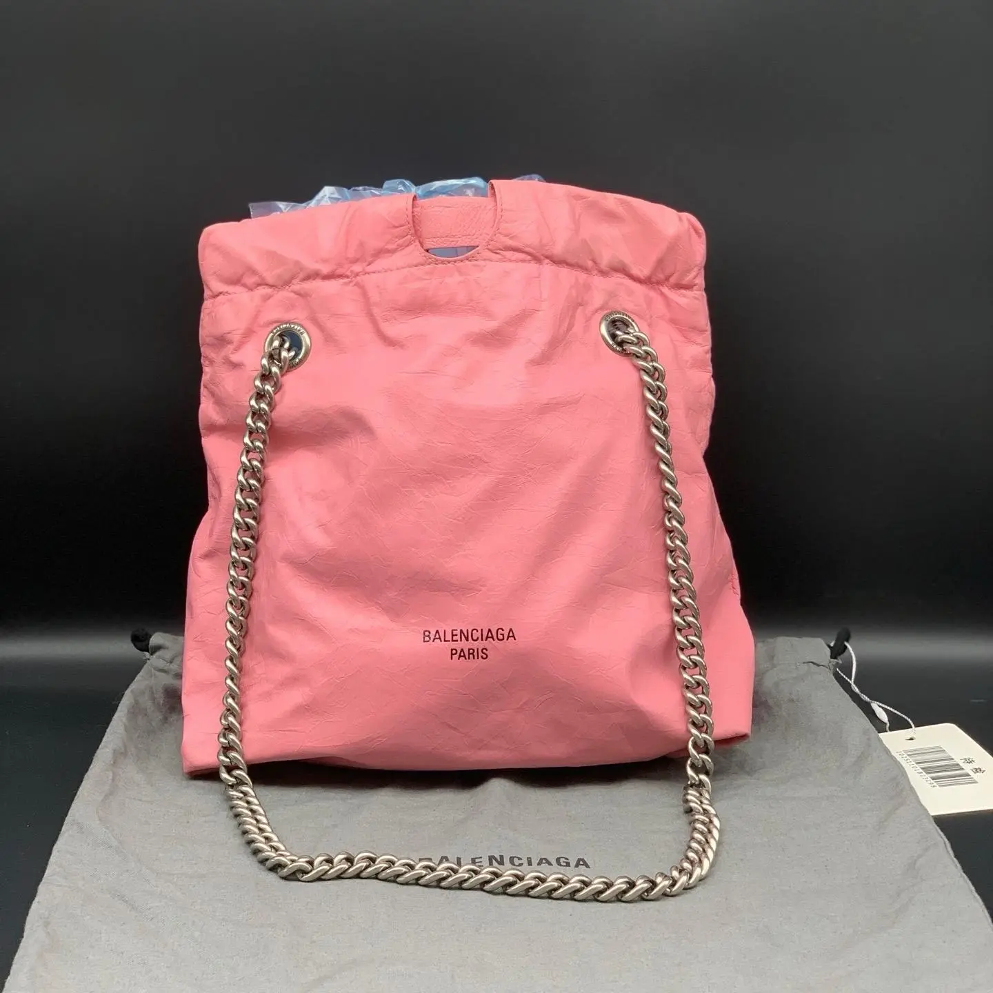 Pre-owned Balenciaga leather Tote Bags Pink tote bag xiaotang20260308100