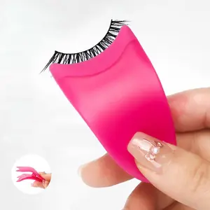 False Eyelashes Applicator, Daily Use False Cluster Lashes Applicator Tool, False Eyelash Applicator Tool, Eyelash Auxiliary Clip, Eyelash Makeup Tool, Cosmetic, Diy Lash Cluster, Cosmetics Makeup Tools
