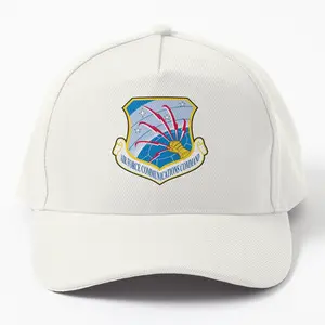 Air Force Communications Command Logo Stylishly Embroidered on a Premium Twill Cap Hat  Perfect for Military Enthusiasts and Supporters of the Air Force - Stylish Hat