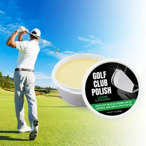 Golf Club Polish, Golf Iron Polishing Kit | Golf Club Scratch Remover, Golf Club Polishing Balm for Golf Club, Club Maintenance Paste, Golf Club Scratch Remover