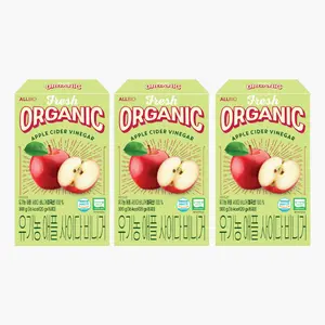 [ALLBIO] Apple Cider Vinegar Stick 3-Pack | 45 Sticks (20g x 15ea x 3) | Organic & Refreshing