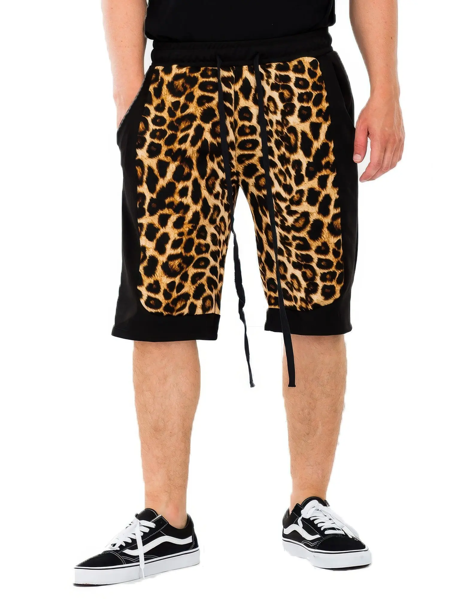 Cheetah Contrast Shorts Cheetah Contrast Shorts