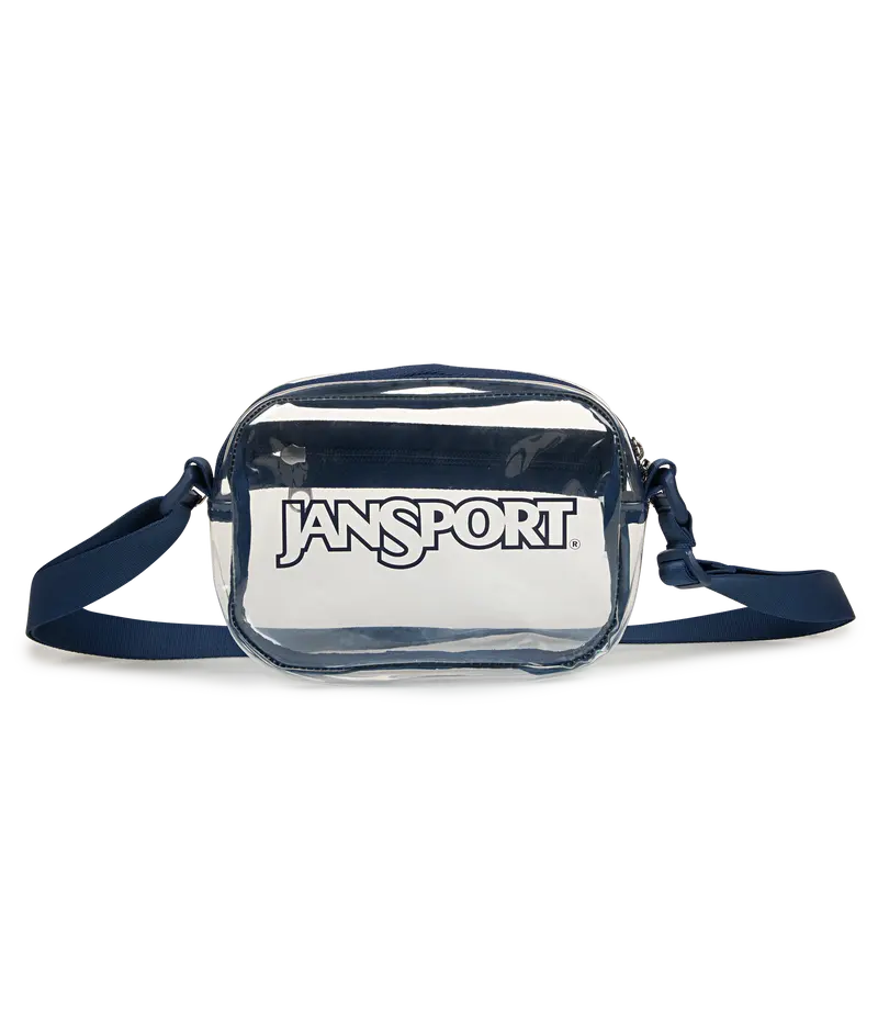 JanSport Unisex Clear Crossbody