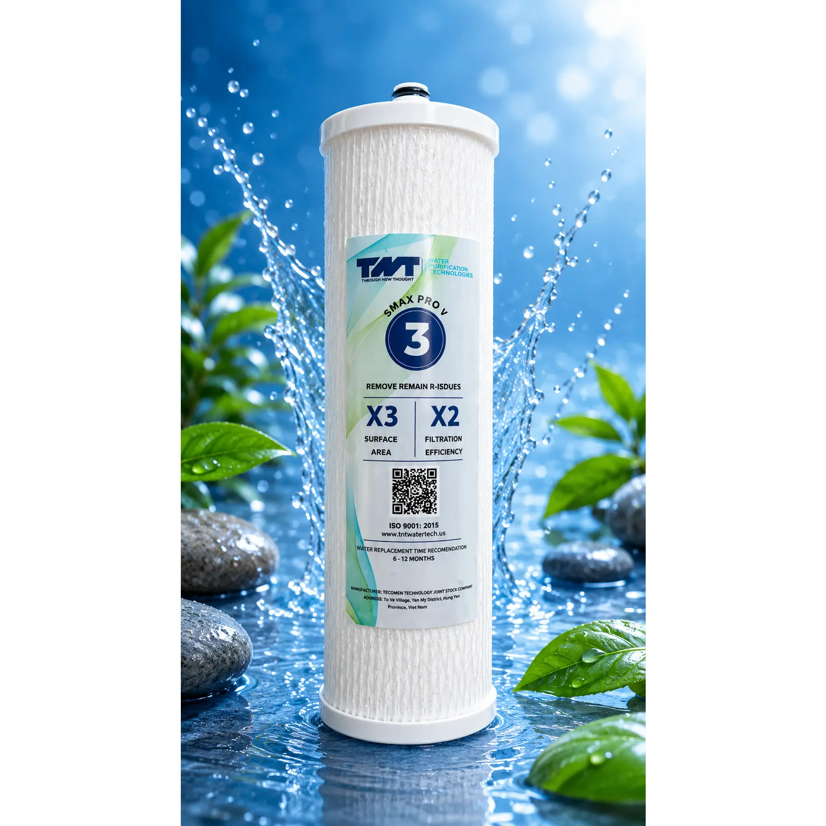 TNT Premium 10-Stage RO System | Alkaline + Mineral Filter Included