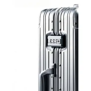 Lue's House All-Aluminum Alloy Luggage Universal Wheel Travel Suitcases Men's and Women's Suit Case 20-Inch Boarding Bag