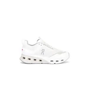 On Cloudnova X Sneaker in White & Glacier