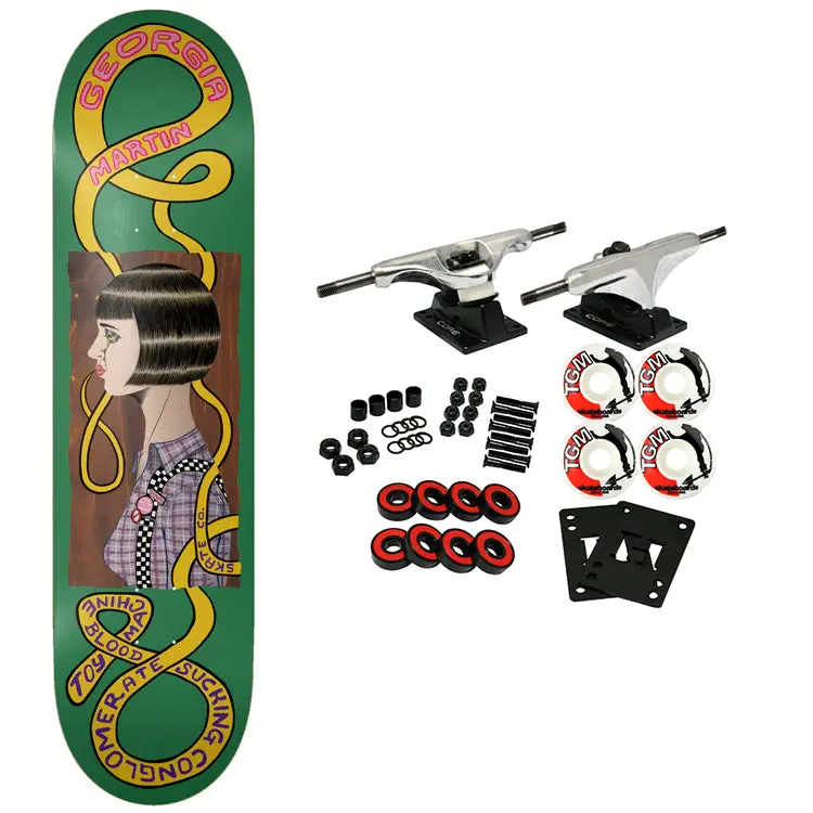Toy Machine Skateboard Complete Martin Profile (Assorted) 8.38" x 31.75"