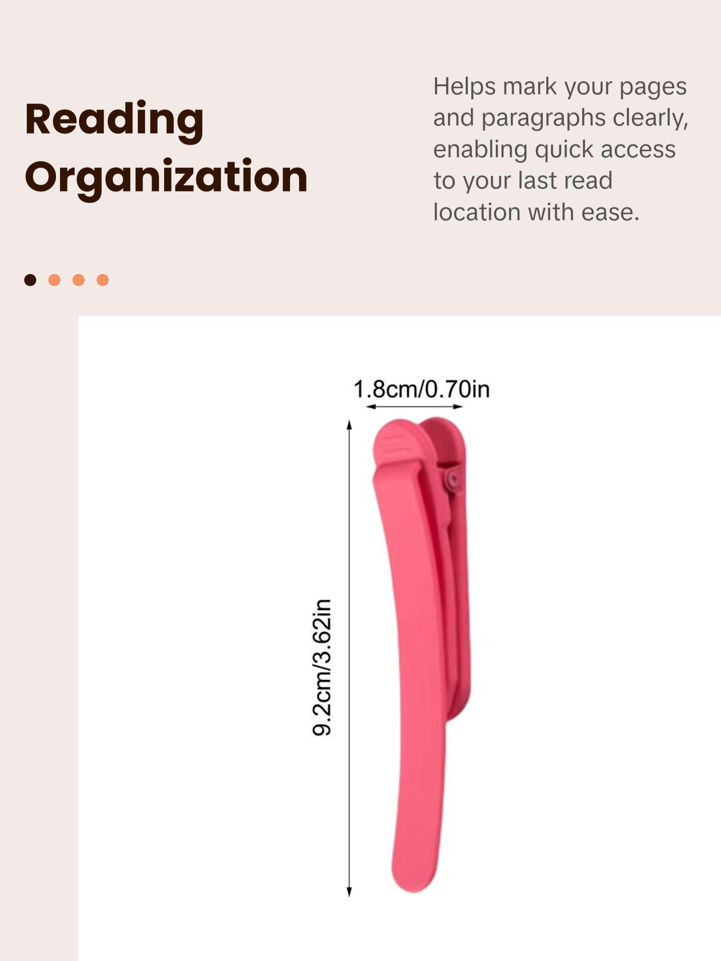 Automatic Page Tracking Bookmark Student Soft Silicone