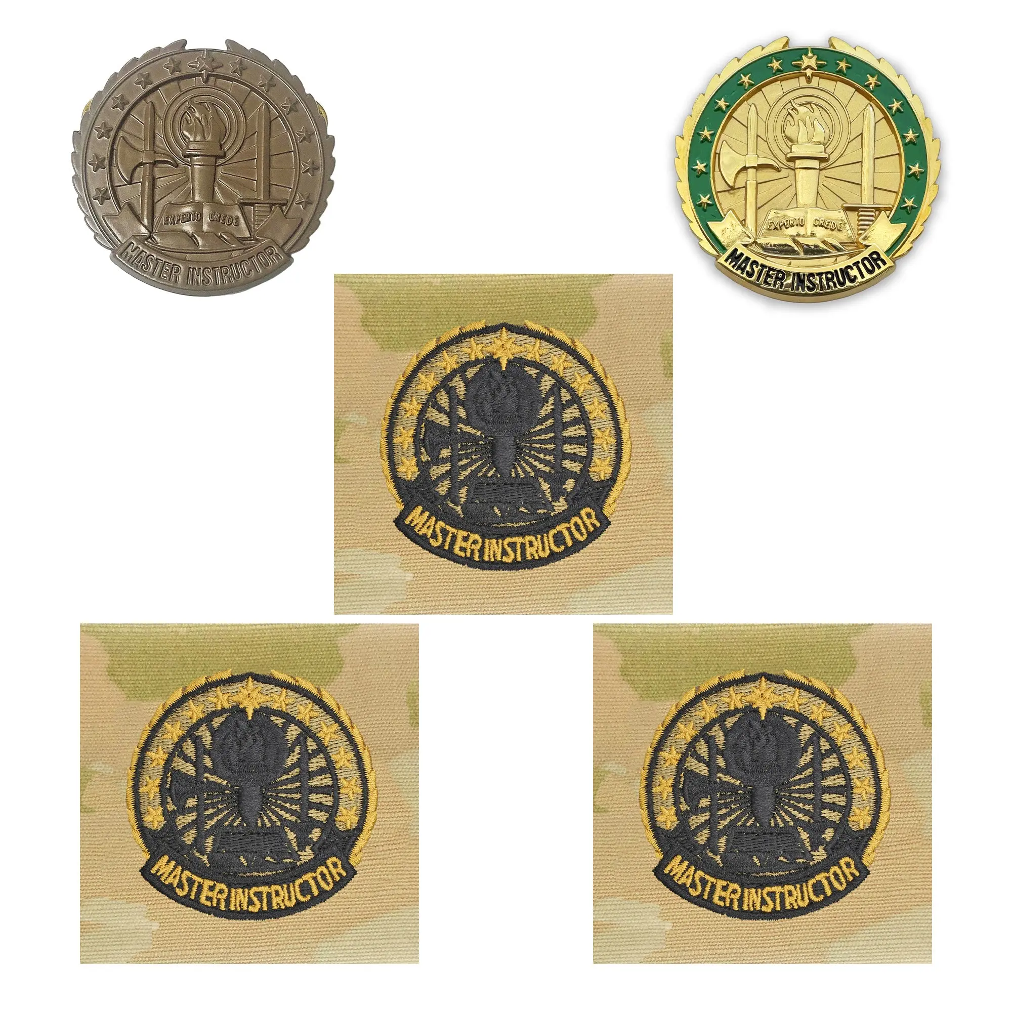U.S. Army Instructor (Master) Badge Bundle