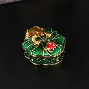 Fairy Tale Style Frog & Ladybug Jewelry Box, Must-Have Tiktok Decor, Transform Boring Vanity, Trendy Luxury Accessory Storage