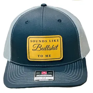 Sounds Like Bullshit Richardson Leather Patch Hat