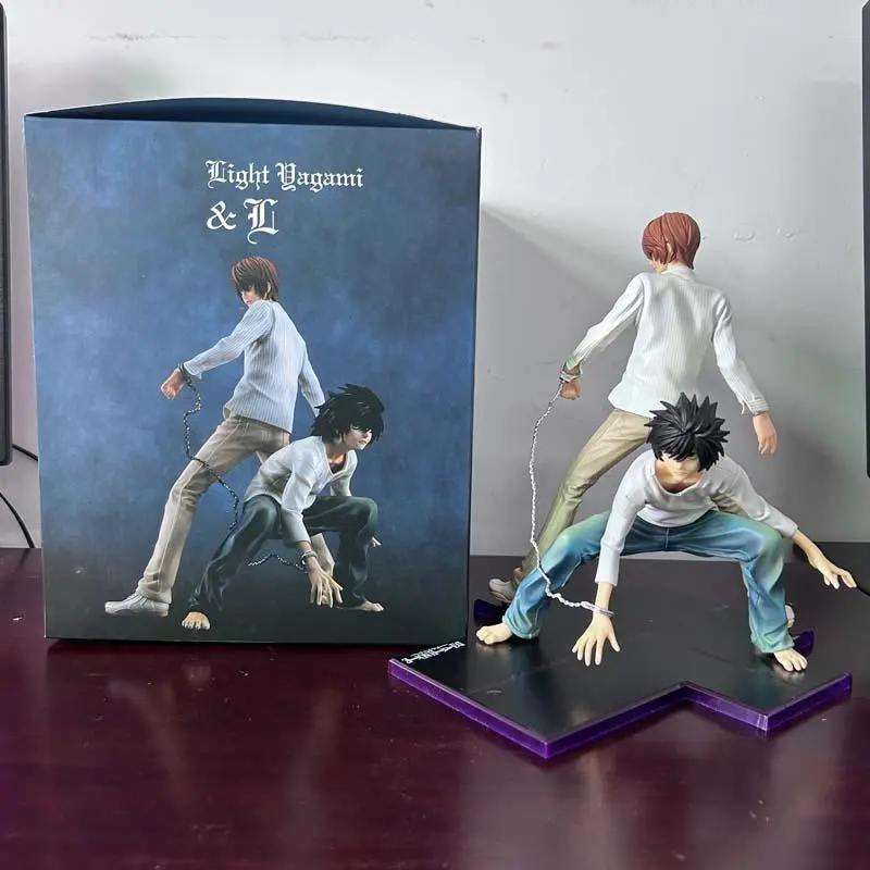 Anime Death Note Figure Light Yagami Light L Lawliet Figurine 1200 1160 Action Figure Model Toys Room Ornament Present For Kids