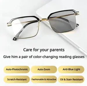Auto-Adjusting Reading Glasses with Blue Light & UV Protection – Perfect for Everyday Use