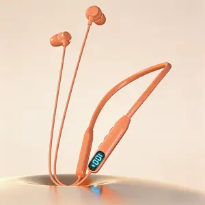 New In-Ear Neckband Headphones, Bluetooth 5.3, 12H Playtime, Ear Return Monitoring, Anti-Interference, for Gym, Running & Everyday Use swimming