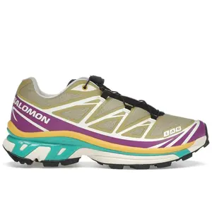 Salomon Men's XT-6 Antique Gold Transparent Yellow Hiking Shoes, from StockX