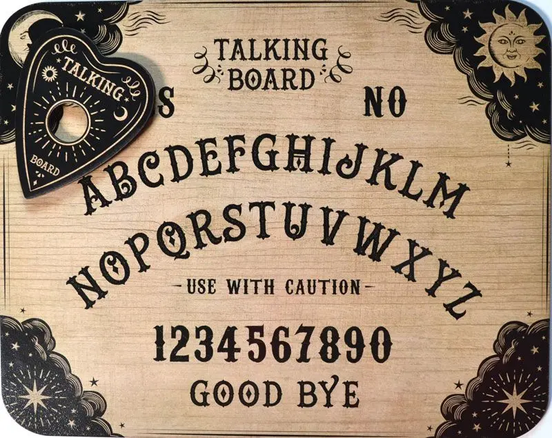 Spirit Board 12x15 Inch Ouija-Style Divination Board for Seance Spirit Board 12x15 Inch Ouija-Style Divination Board for Seance