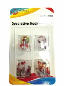 Kids Adhesive Hooks, Home Organiser for Kids’ Room