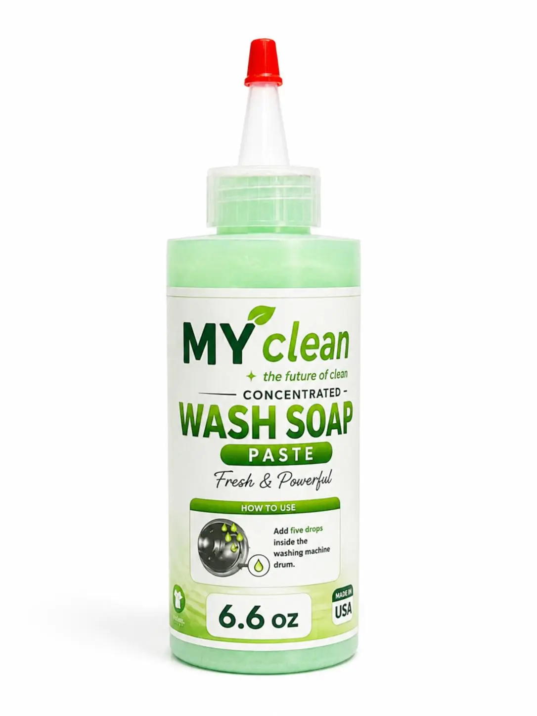 MYCLEANING Concentrated Wash Soap Paste, 5-Jet Design, 6.6 oz Household Cleaner