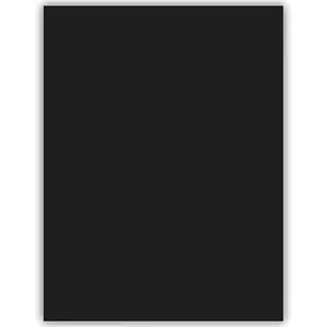 Extra Heavyweight Cardstock Black 50 Sheets 130 lb Cover (17pt), 8.5 x 11 Inches for Arts and Craft, Drawing, DIY Projects