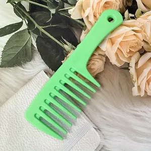 1pc Professional Anti-Static Wide Teeth Hair Comb for Thick Hair - Non-Knotted and Effortless Styling Detangling Hair Brush Hair Styling Tools