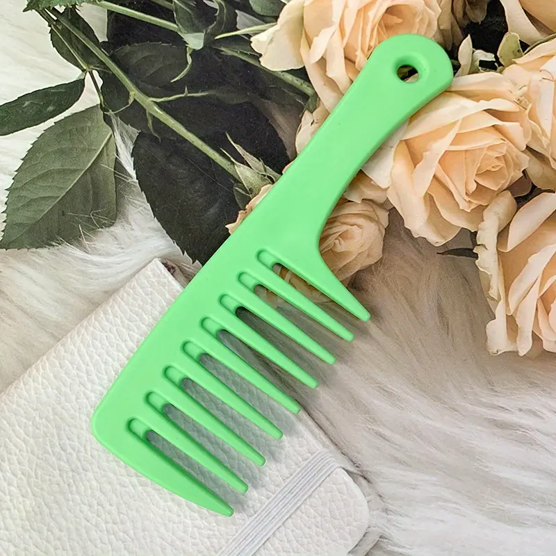 1pc Professional Anti-Static Wide Teeth Hair Comb for Thick Hair - Non-Knotted and Effortless Styling Detangling Hair Brush Hair Styling Tools Hair Styling Combs Anti Static Hairbrush Detangler Comb