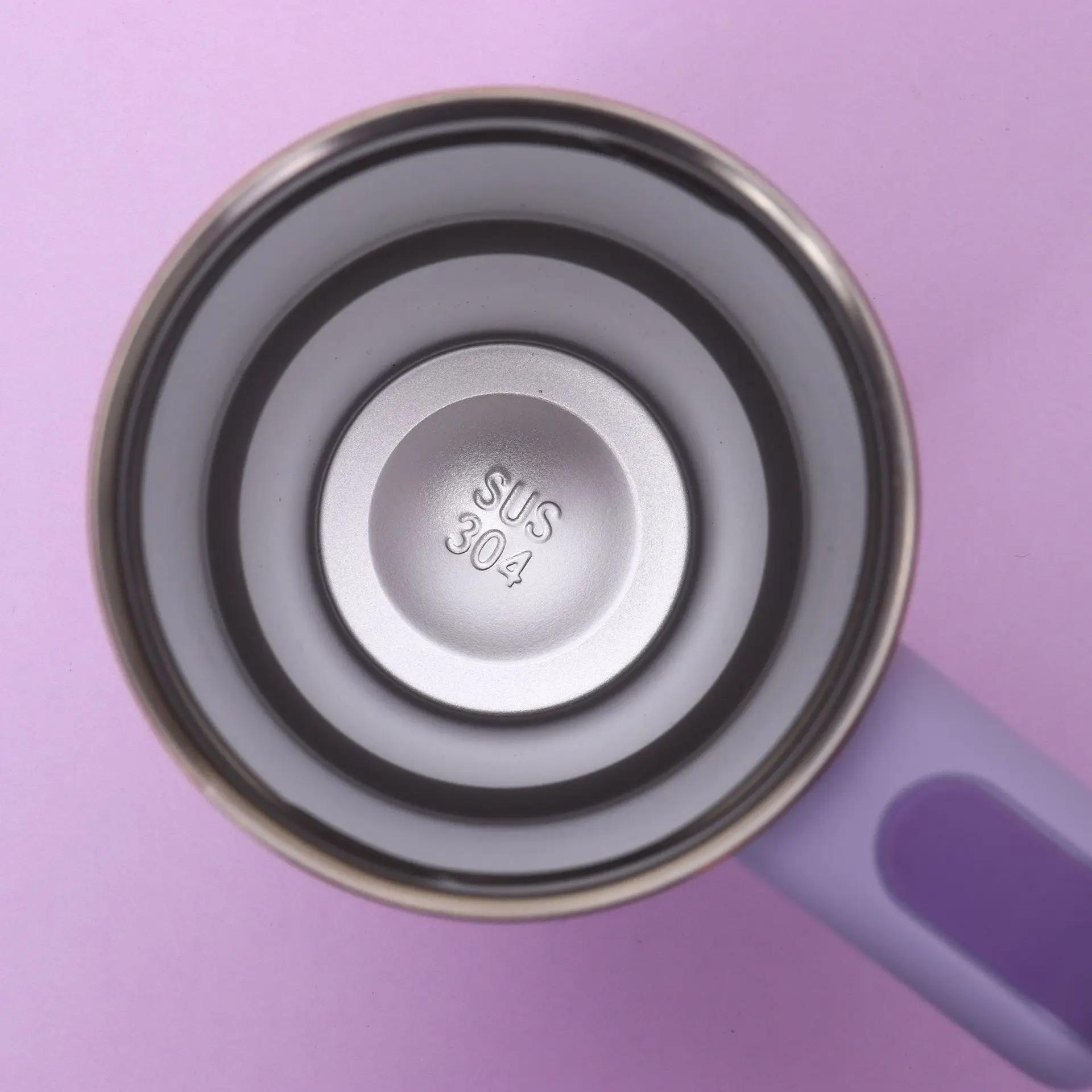 Car Stuff 14oz Car Cup 304 Stainless Steel Insulated Travel Tumbler with Handle Straw Lid & Cold Retention