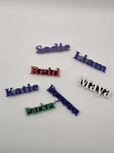 Custom name addon/replacement for the personalized Duggy dugout organizer.