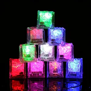 5pcs Lights That Glow When Exposed To Water, Magic Ice Cubes, Bathroom Water Ktv Bar Halloween Christmas Decoration Lights Eid Al-Adha Mubarak