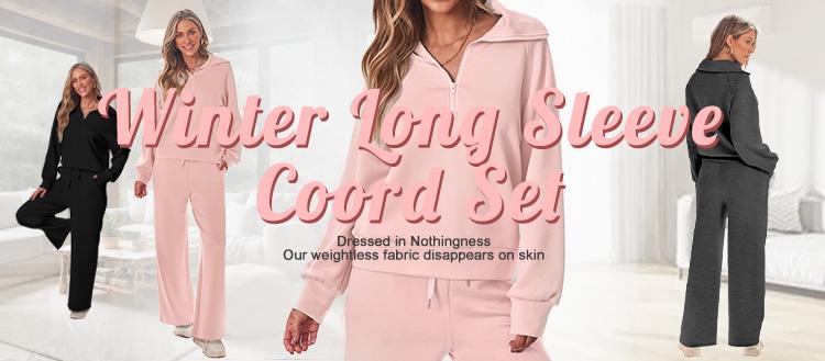 Automet 女式两件套运动服超大码运动衫运动裤运动服休闲套装 2025 秋季潮流