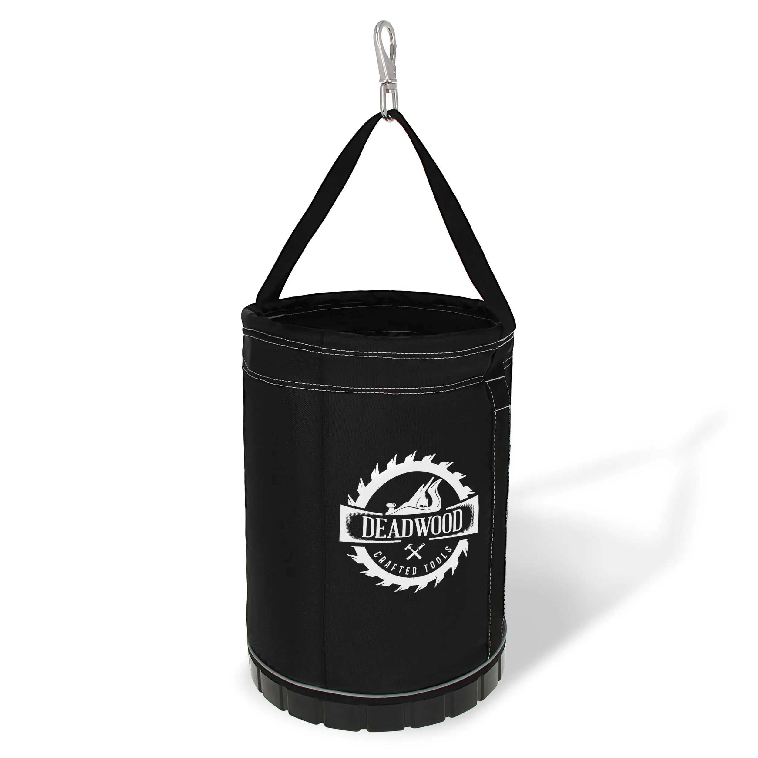 Deadwood Crafted Tools Canvas Tool Bag - 150lb Max Aerial Hoist Lineman Bucket